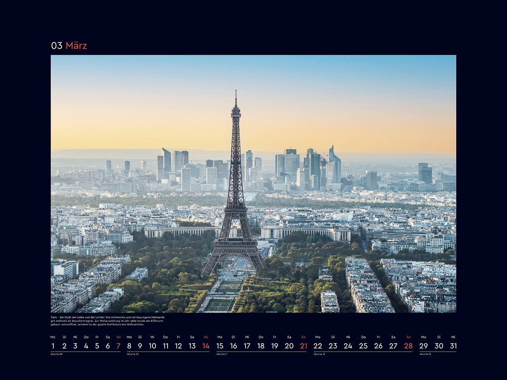 Weitere Ansicht: Metropolen - KUNTH Wandkalender 2027