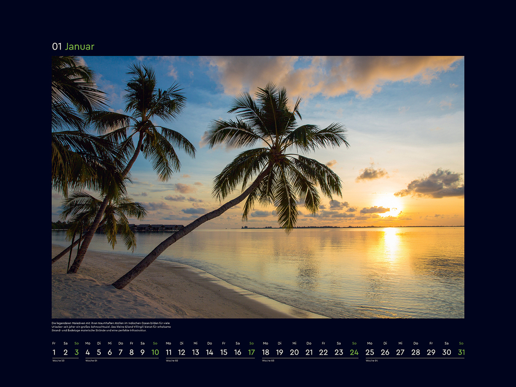 Weitere Ansicht: Trauminseln - KUNTH Wandkalender 2027