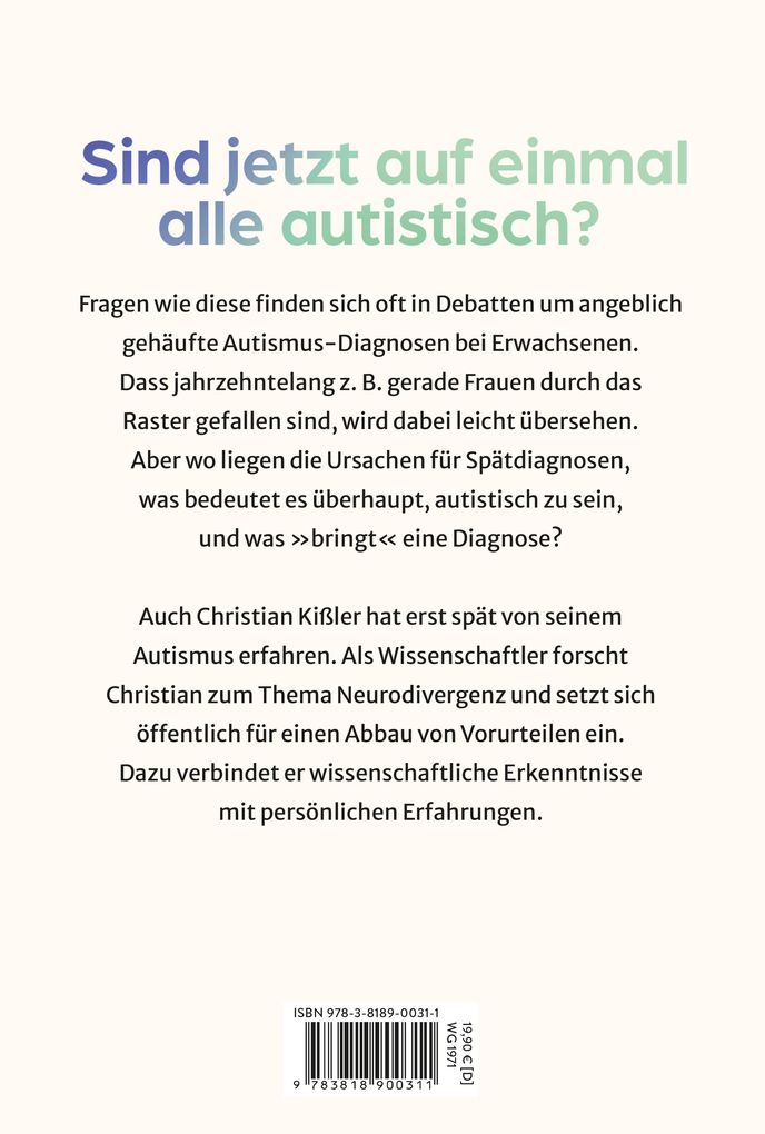 Weitere Ansicht: Plötzlich autistisch? | Christian Kißler