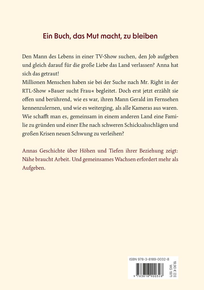 Weitere Ansicht: Bleiben | Anna Heiser
