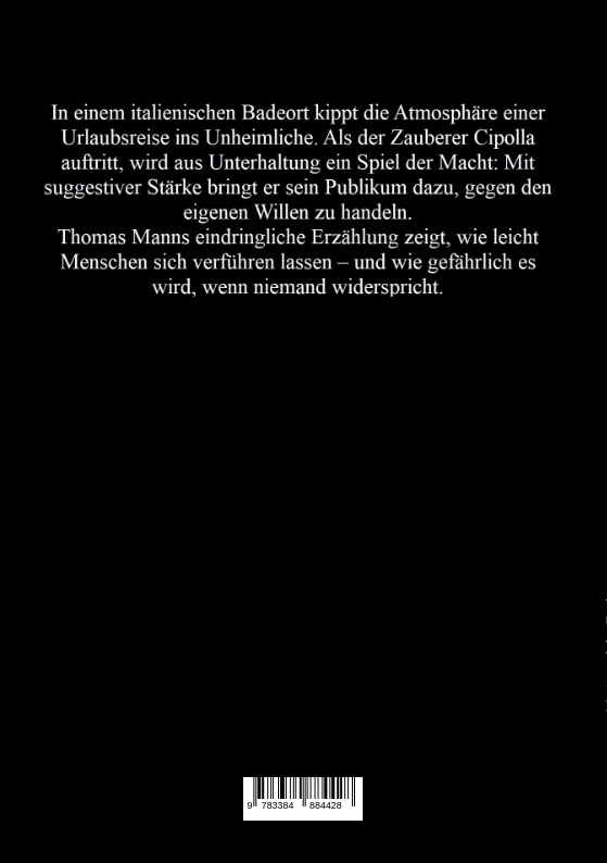 Weitere Ansicht: Mario und der Zauberer | Thomas Mann