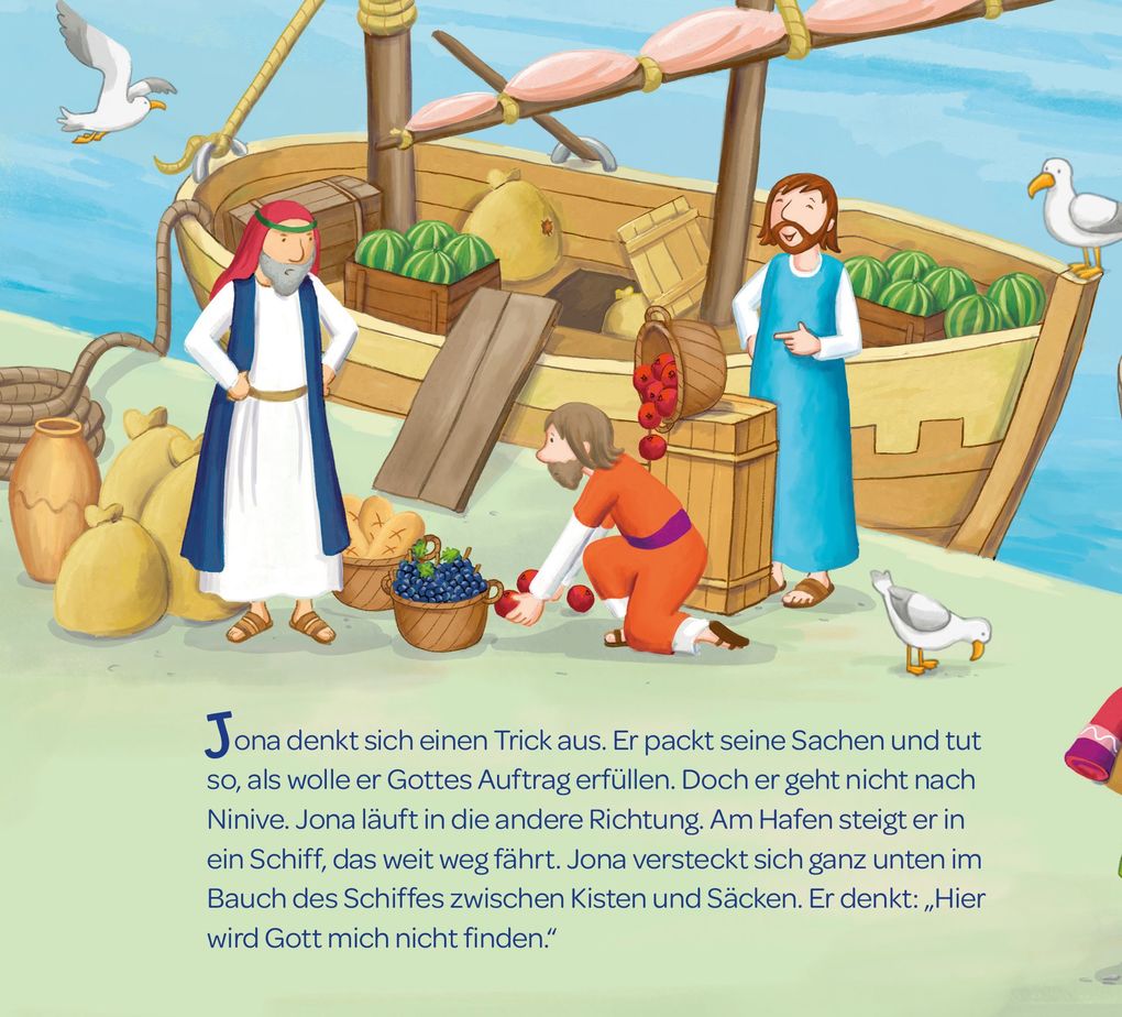 Weitere Ansicht: Jona und der Wal | Vera Lörks