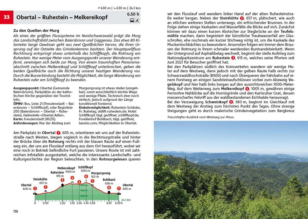 Weitere Ansicht: ROTHER Wanderführer Schwarzwald. Die Mitte und der Norden. 60 Touren zwischen Karlsruhe und Freiburg - mit Nationalpark Schwarzwald | Matthias Schopp