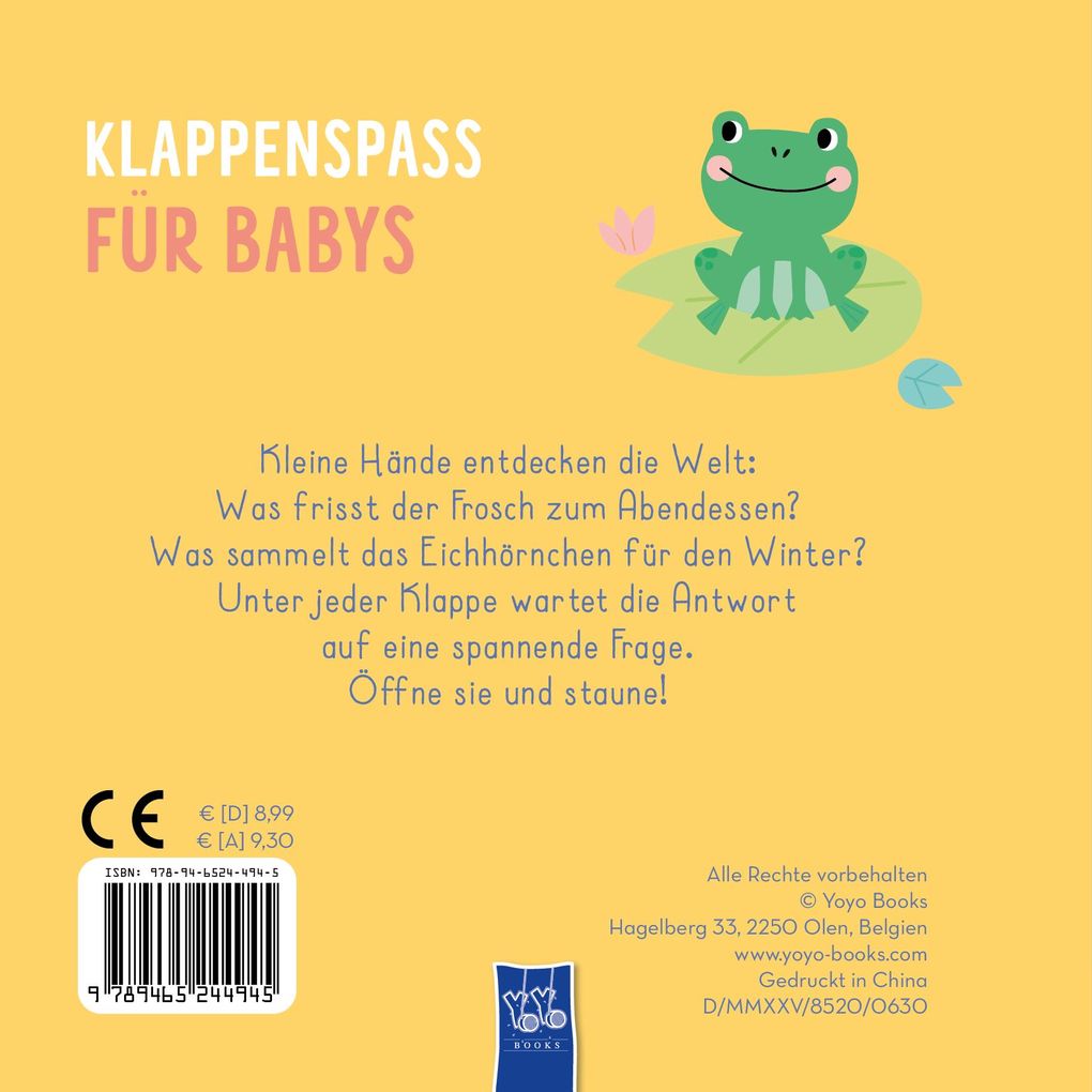 Weitere Ansicht: Klappenspaß für Babys - Tiere