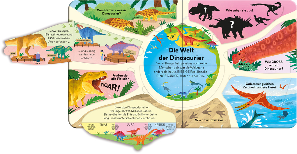 Weitere Ansicht: Aufklappen und Entdecken: Dinosaurier | Emily Bone