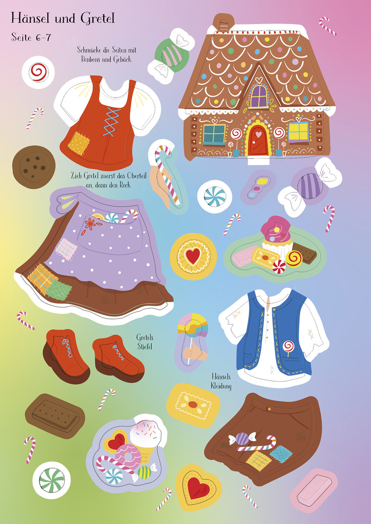 Weitere Ansicht: Mein erstes Anziehpuppen-Stickerbuch: Märchenfiguren | Fiona Watt