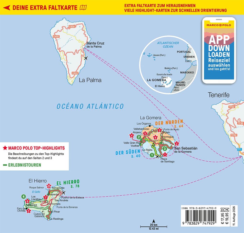 Weitere Ansicht: MARCO POLO Reiseführer La Gomera, El Hierro | Izabella Gawin, Michael Leibl