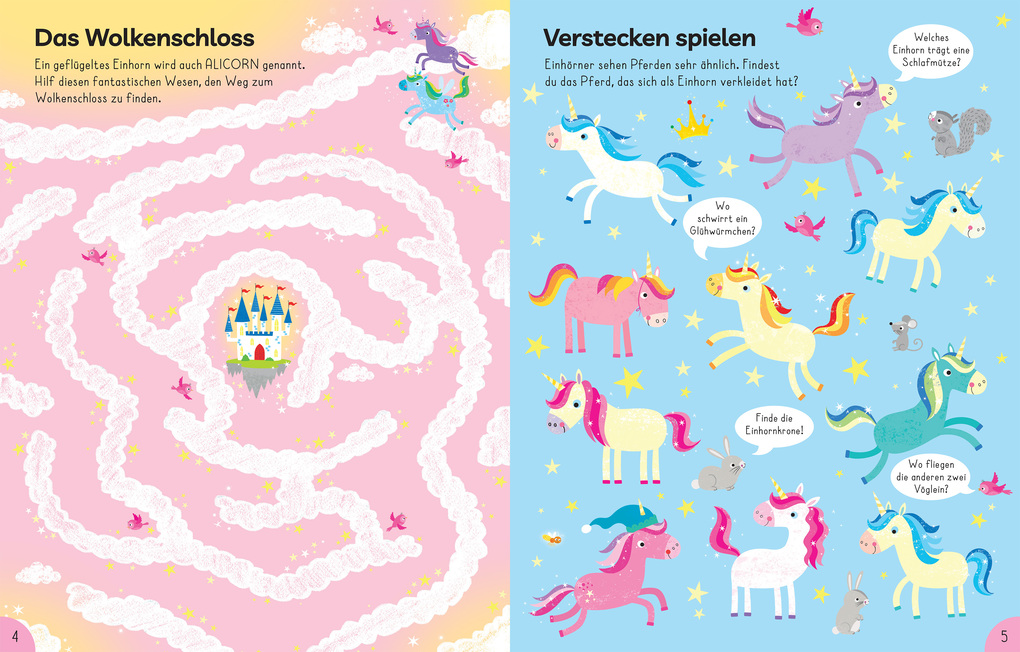 Weitere Ansicht: Mein Alles-drin-Mitmachbuch: Einhörner | Kirsteen Robson