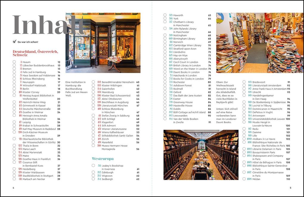 Weitere Ansicht: KUNTH Bucketlist für Büchermenschen | Andrea Lammert