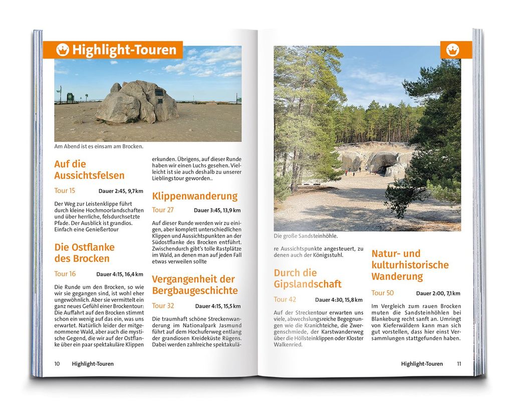 Weitere Ansicht: KOMPASS Wanderführer Harz, 60 Touren mit Extra-Tourenkarte | Lisa Aigner