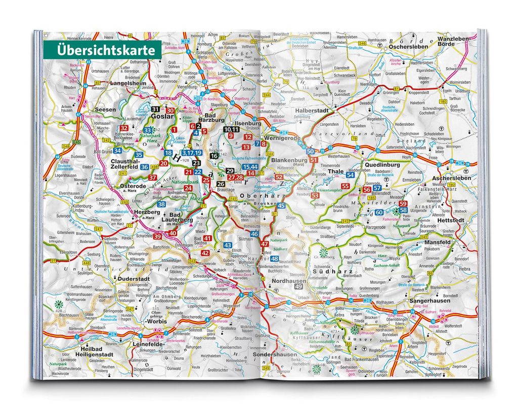 Weitere Ansicht: KOMPASS Wanderführer Harz, 60 Touren mit Extra-Tourenkarte | Lisa Aigner