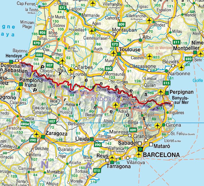 Weitere Ansicht: ROTHER Wanderführer Frankreich: Pyrenäen - GR10. 53 Etappen auf dem Fernwanderweg durch die Pyrenäen vom Atlantik bis ans Mittelmeer | Mira Kuhn, Fabian Briel