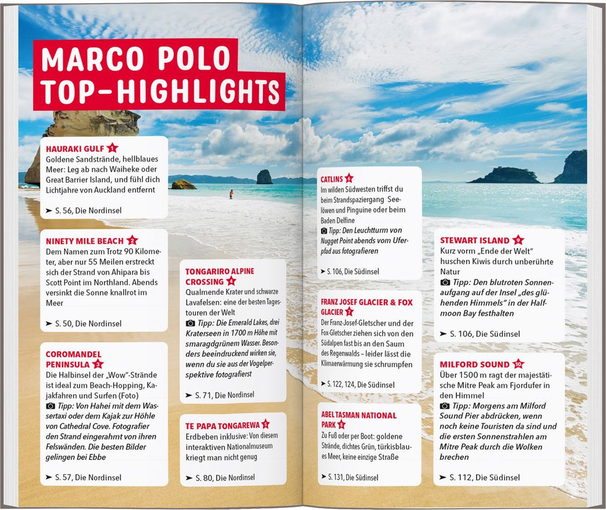 Weitere Ansicht: MARCO POLO Reiseführer Neuseeland | Aileen Tiedemann, Lennart Hansson