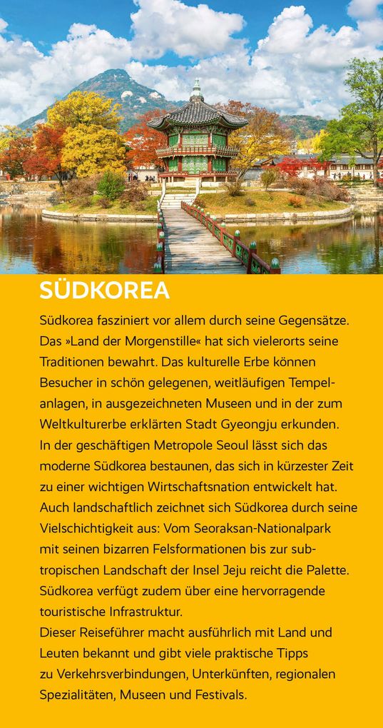 Weitere Ansicht: TRESCHER Reiseführer Südkorea | Klaus Dietsch