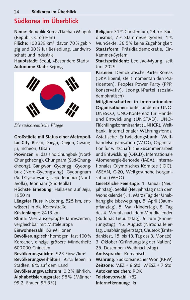 Weitere Ansicht: TRESCHER Reiseführer Südkorea | Klaus Dietsch