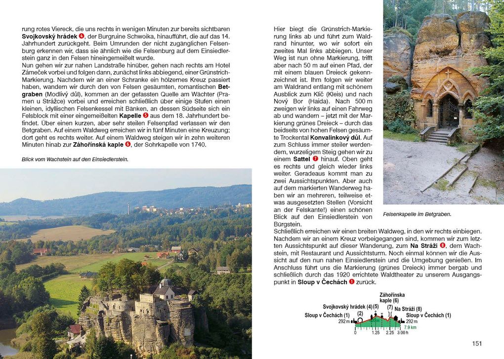 Weitere Ansicht: ROTHER Wanderführer Oberlausitz. 50 Touren im Zittauer und Lausitzer Gebirge im Dreiländereck Deutschland, Polen und Tschechien | Manfred Schmid-Myszka