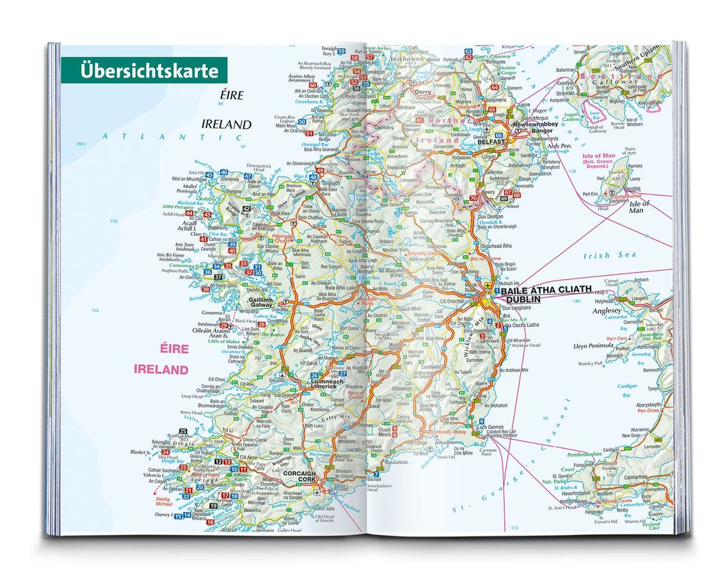 Weitere Ansicht: KOMPASS Wanderführer Irland mit Nordirland, 70 Touren mit Extra-Tourenkarte | Robert Schwänz