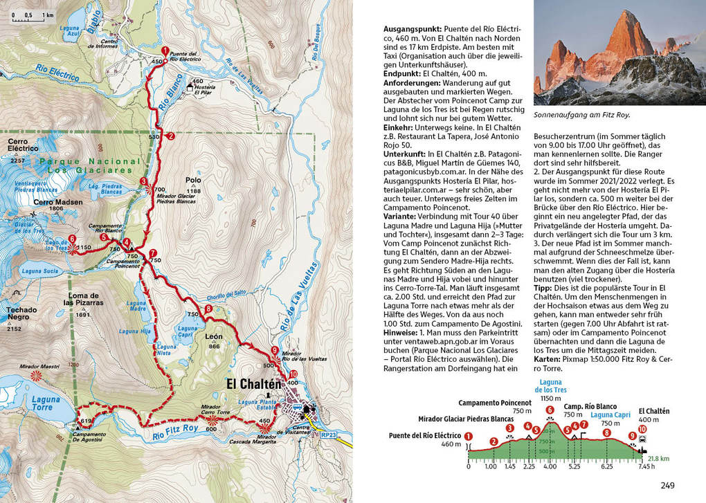 Weitere Ansicht: ROTHER Wanderführer Patagonien und Feuerland. 53 Touren von kurzen Wanderungen bis zu mehrtägigen Trekking- und Hochtouren | Ralf Gantzhorn, Matias Korten