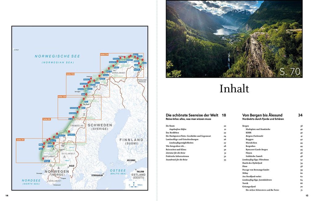 Weitere Ansicht: KUNTH Bildband Hurtigruten | Jutta M. Ingala, Bernhard Pollmann