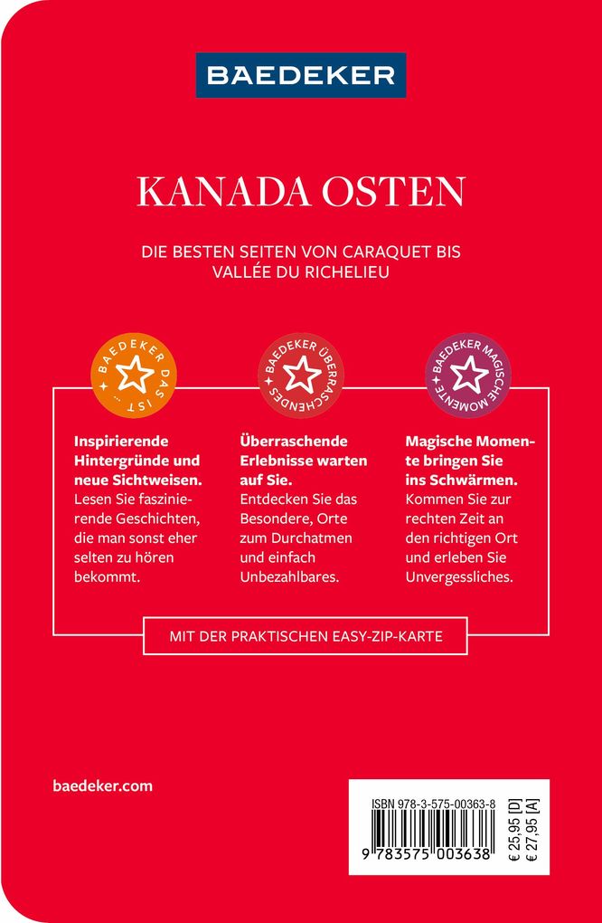 Weitere Ansicht: Baedeker Reiseführer Kanada Osten | Ole Helmhausen