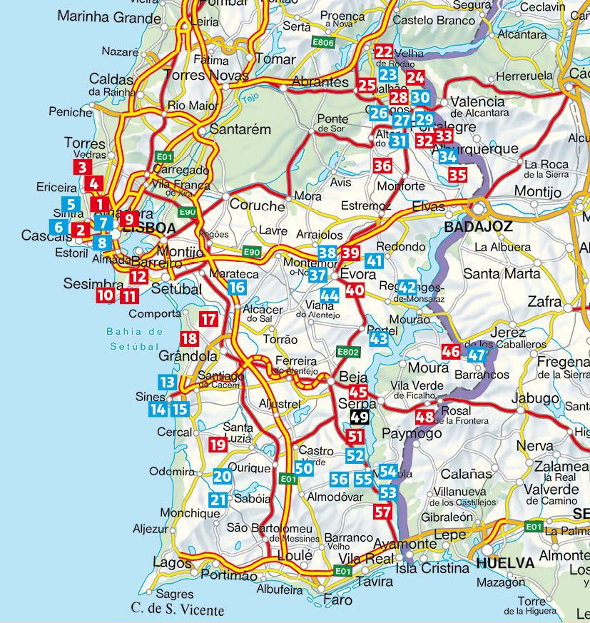 Weitere Ansicht: ROTHER Wanderführer Alentejo. 57 Touren in Portugals Südosten - zwischen Tejo und Algarve | Franz Halbartschlager, Gerhard Ruß