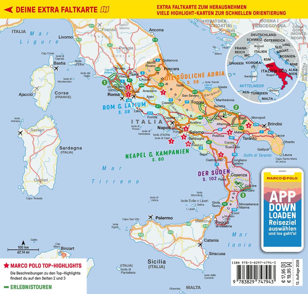 Weitere Ansicht: MARCO POLO Reiseführer Italien Süd | Stefanie Sonnentag