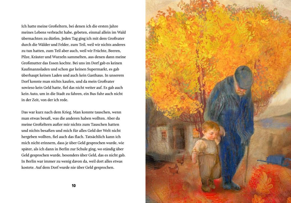 Weitere Ansicht: An Großvaters Hand | Michael Krüger