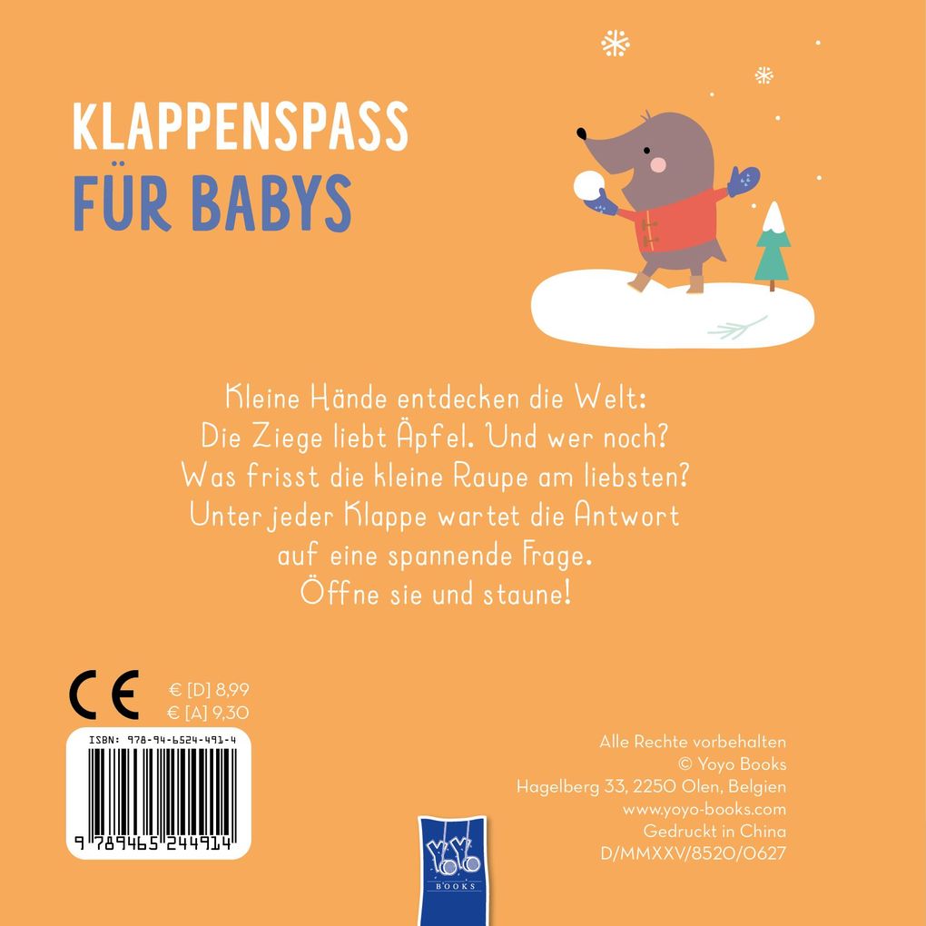 Weitere Ansicht: Klappenspaß für Babys - Wörter