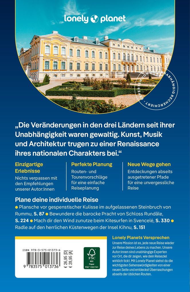 Weitere Ansicht: LONELY PLANET Reiseführer Estland, Lettland & Litauen