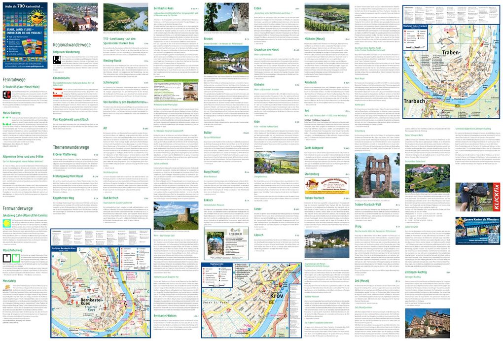 Weitere Ansicht: Publicpress Rad- und Wanderkarte Mittelmosel, Bernkastel-Kues, Traben-Trarbach, Kröv 1:25.000