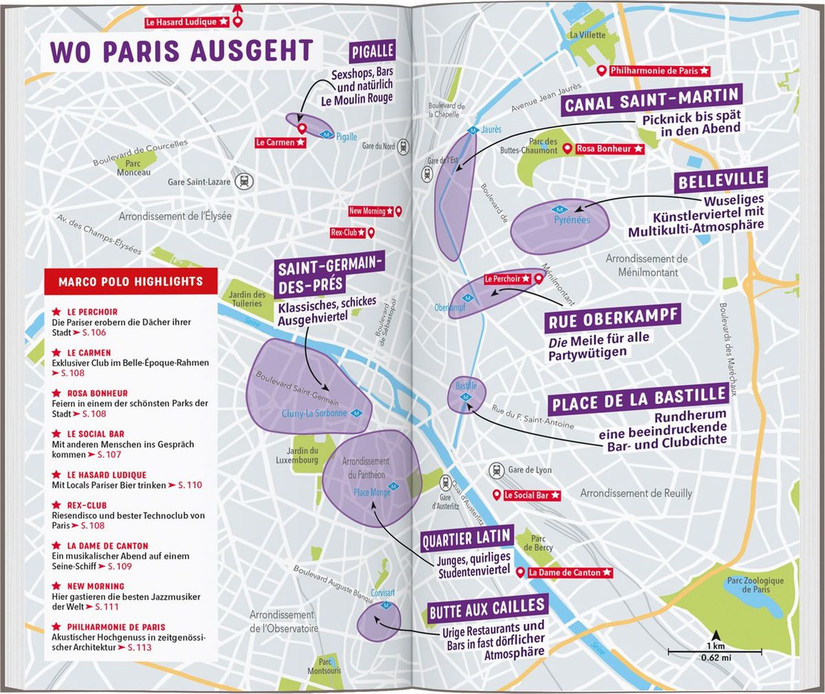 Weitere Ansicht: MARCO POLO Reiseführer Paris | Felicitas Schwarz Grammon, Gerhard und Waltraud Bläske