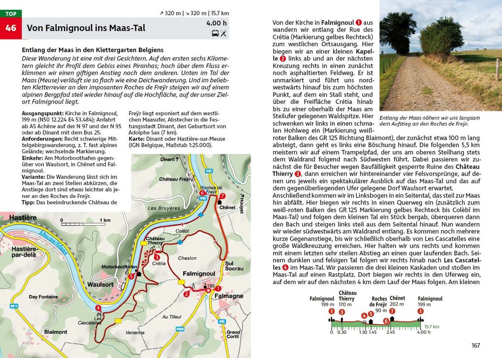 Weitere Ansicht: ROTHER Wanderführer Belgien: Ardennen und Hohes Venn. 50 Touren durch Bergland, Flusstäler und Moore | Mathieu Klos