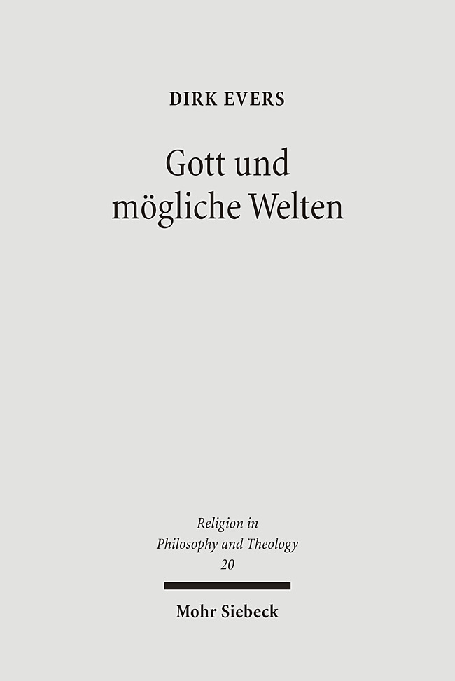 Produktbild: Gott und mögliche Welten | Dirk Evers