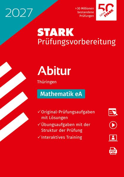 Produktbild: STARK Mathematik - Abitur 2027 Thüringen - Prüfungsvorbereitung