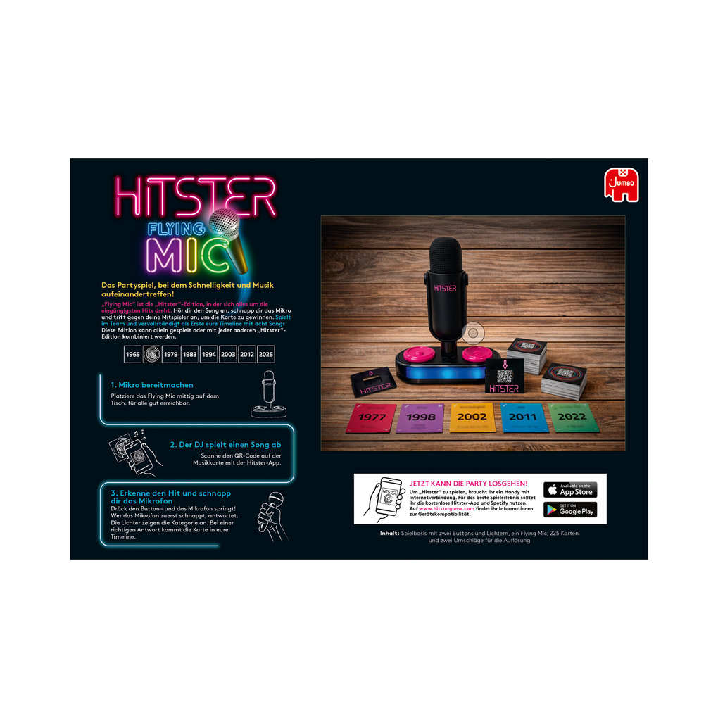 Weitere Ansicht: Jumbo Spiele - Hitster - Flying Mic
