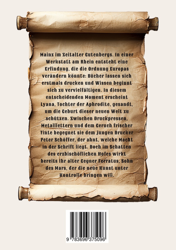 Weitere Ansicht: Lyana - Die Schrift von Mainz | Roman Odermatt