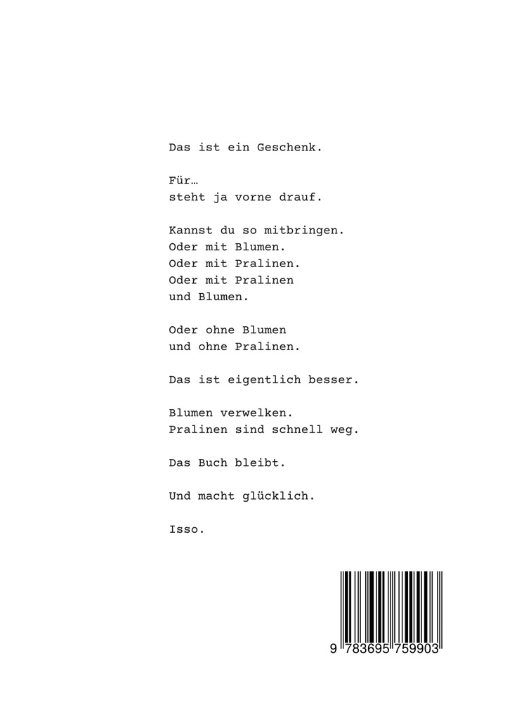 Weitere Ansicht: Für dich, Mama | Jule Friedental