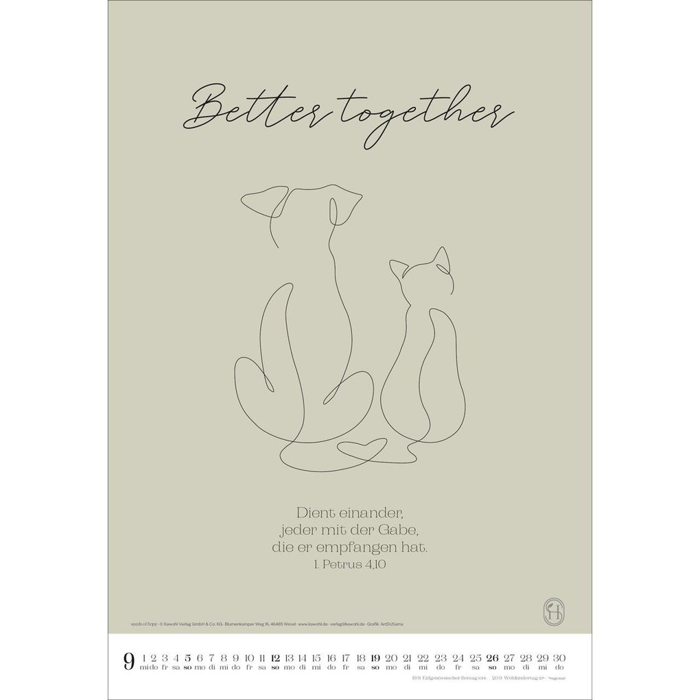 Weitere Ansicht: Wonderfully created 2027