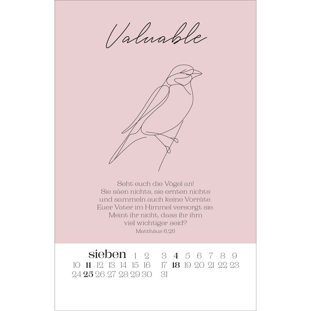 Weitere Ansicht: Wonderfully made 2027
