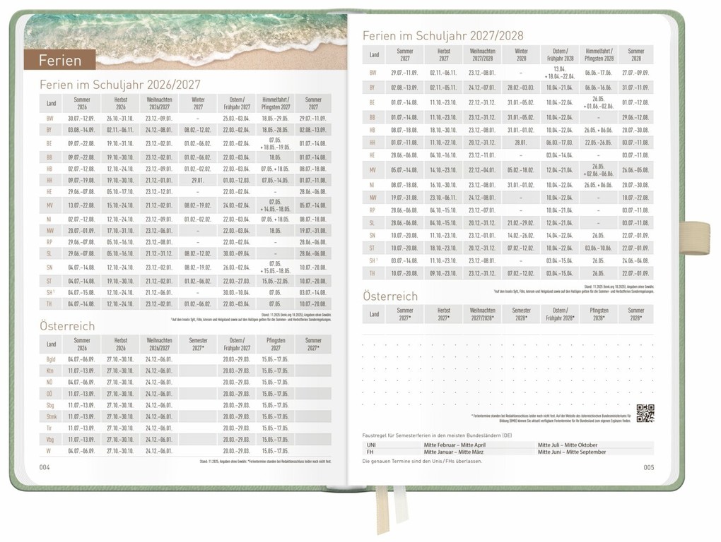 Weitere Ansicht: Chäff-Timer Deluxe 26/27 17 Monate A5 [Salbei] | Andreas Reiter