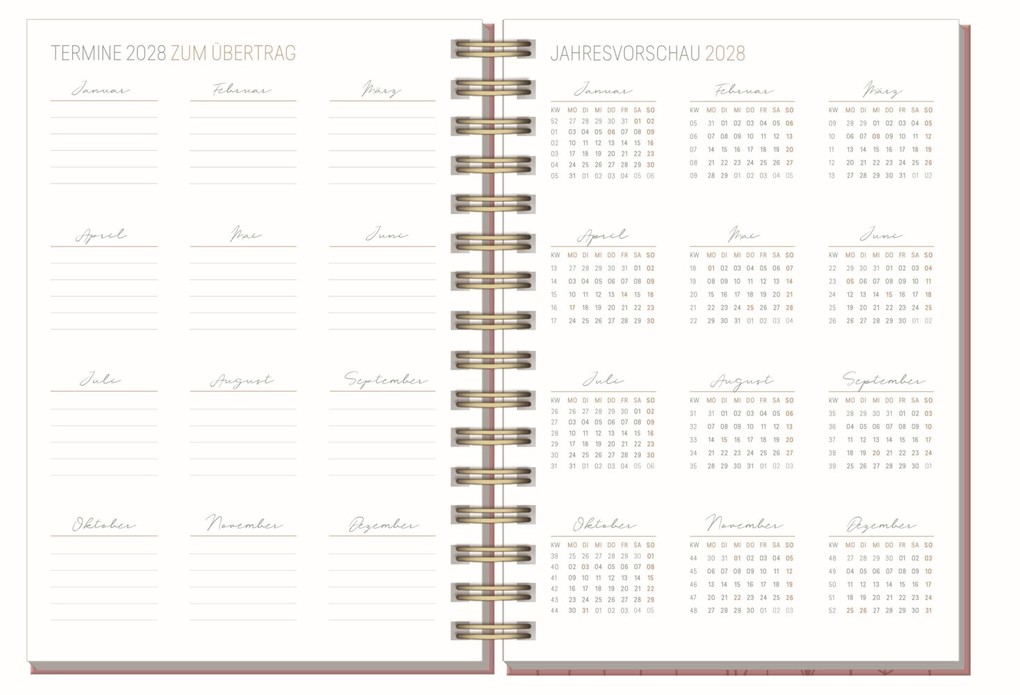 Weitere Ansicht: Lieblings-Timer 2026/2027 17 Monate sortiert | Andreas Reiter