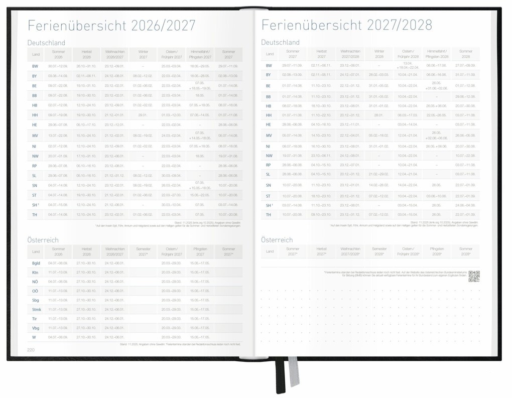 Weitere Ansicht: Business-Timer 26/27 17 Monate KL [Grau-Rosé] | Andreas Reiter