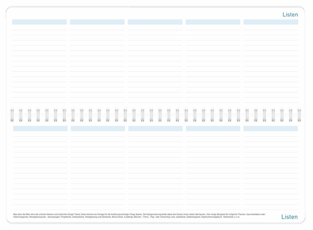 Weitere Ansicht: Tischkalender 17 Monate 26/27 [Königsblau] | Andreas Reiter