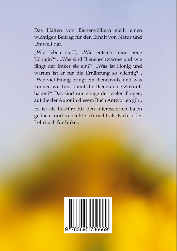Weitere Ansicht: Mein Leben für die Bienen | Gustav Denzer
