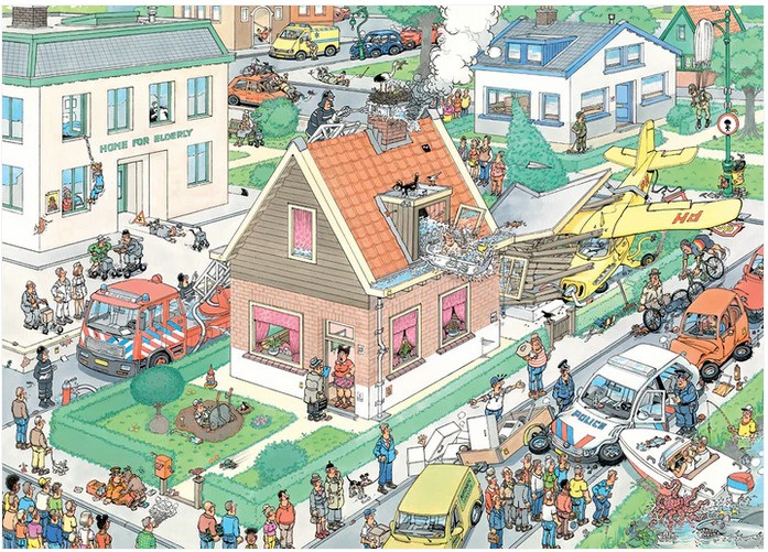 Weitere Ansicht: Jan van Haasteren - 2026 #6 - Puzzle