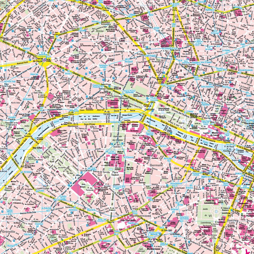 Weitere Ansicht: Paris 1 : 13 000