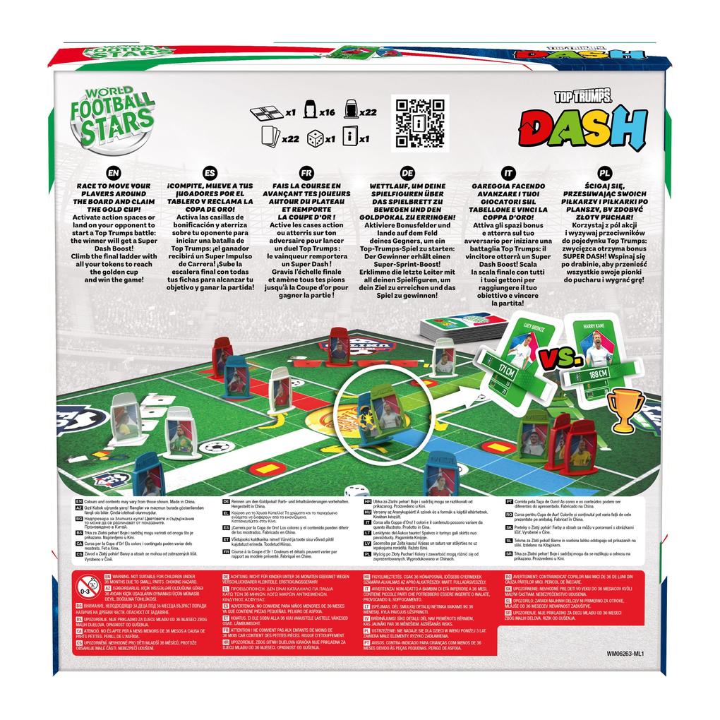 Weitere Ansicht: Top Trumps Dash Weltfussball Stars
