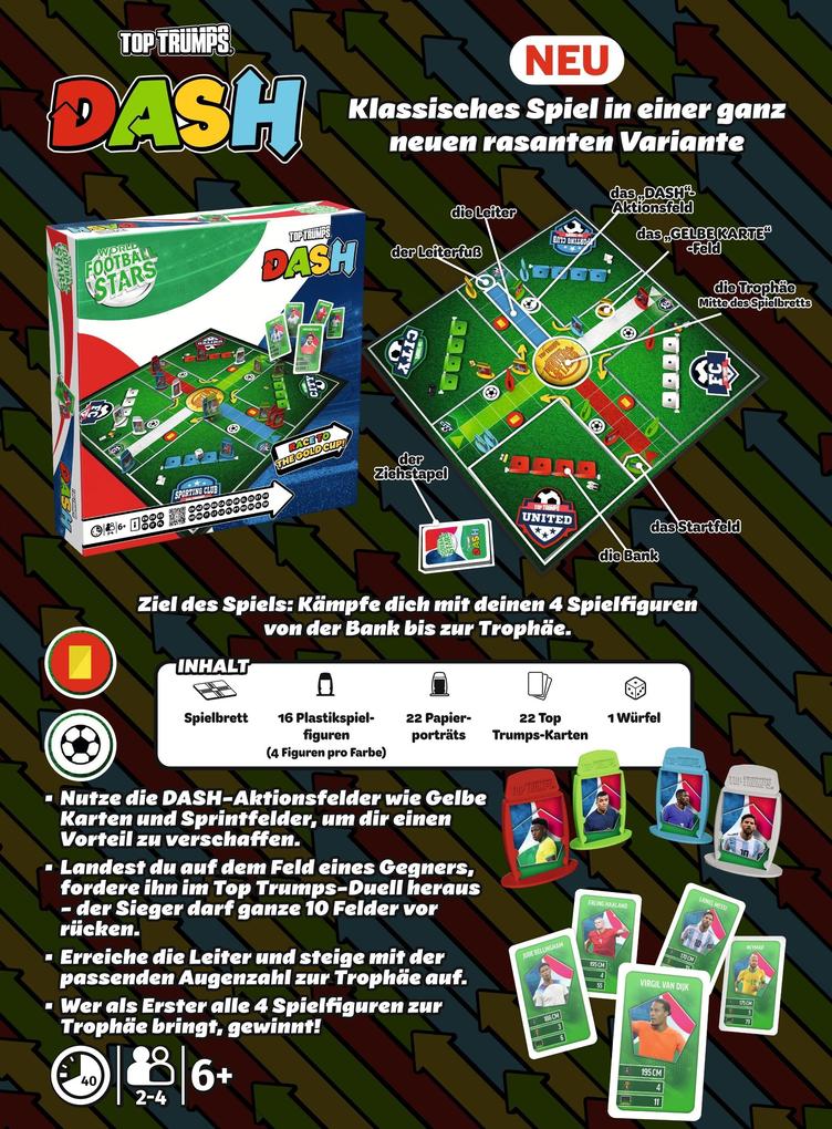 Weitere Ansicht: Top Trumps Dash Weltfussball Stars