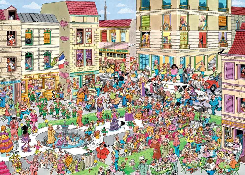 Weitere Ansicht: Jan van Haasteren - 2026 #16 - Puzzle