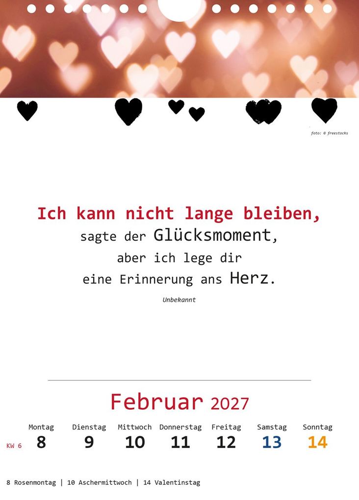 Weitere Ansicht: Ich-Kalender 2027